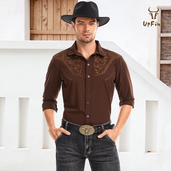 Brown-brown Embroidery