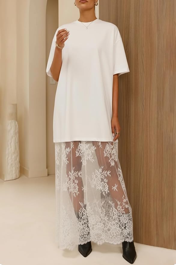 White Tshirt Dress