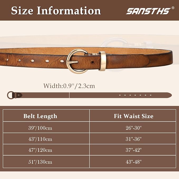 Brown(gold Buckle)