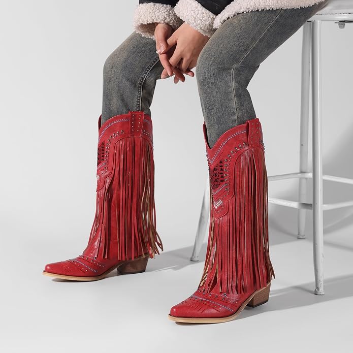Fringe-red