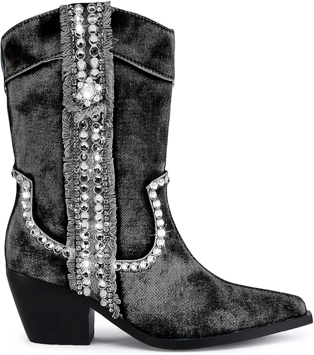 Black Rhinestones