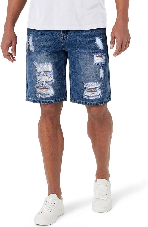 Dark Blue Ripped