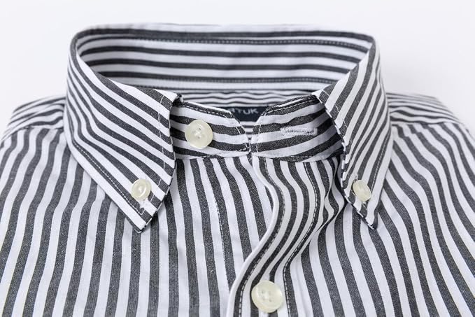 Black White Striped 424