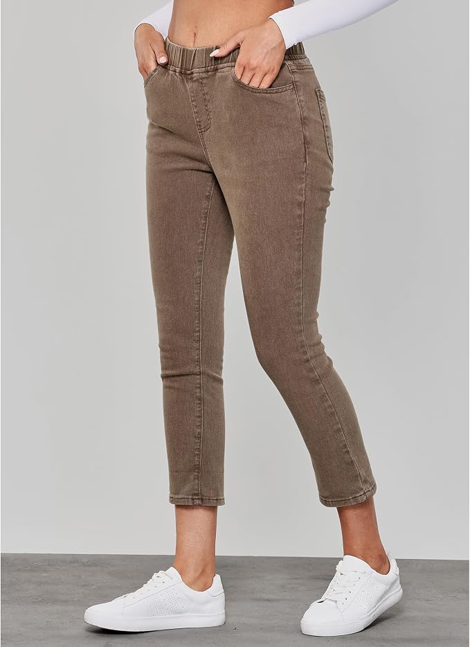 Coffee Brown - Acid Wash
