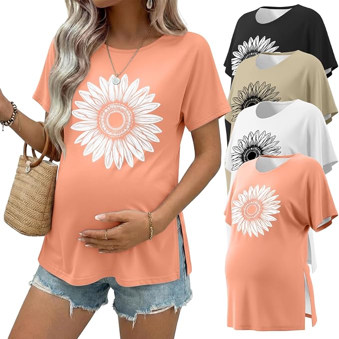 Black/Khaki/Orange/White Sunflower