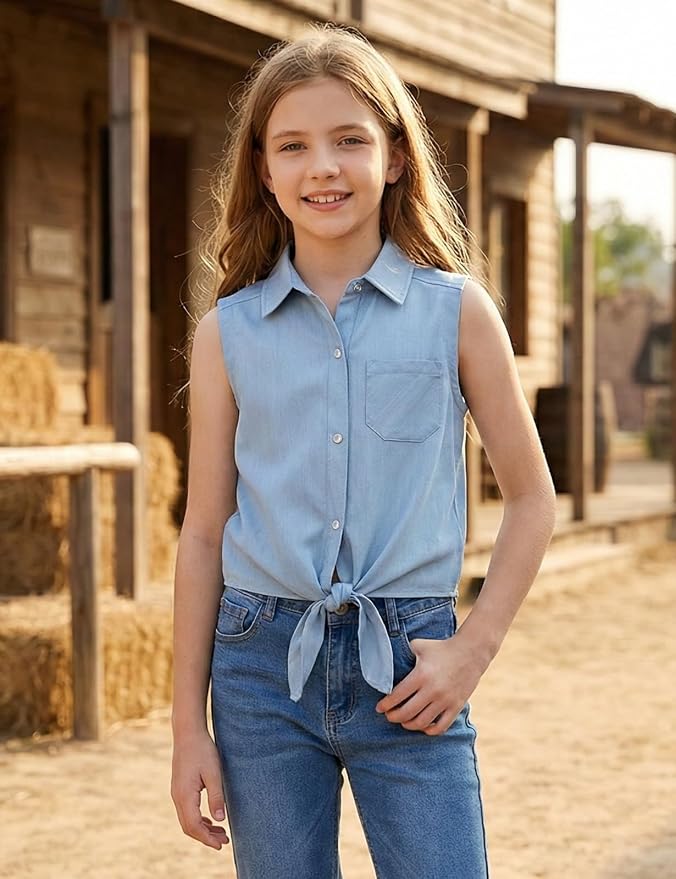 Snap Denim Light Blue