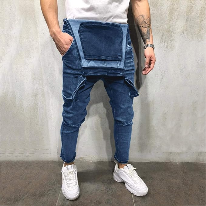 18#straight Leg Casual Pants-navy