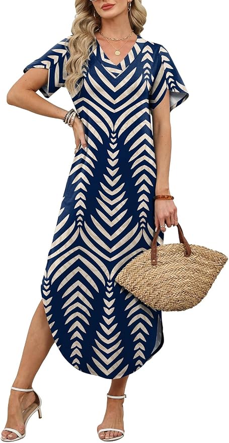 Striped Navy