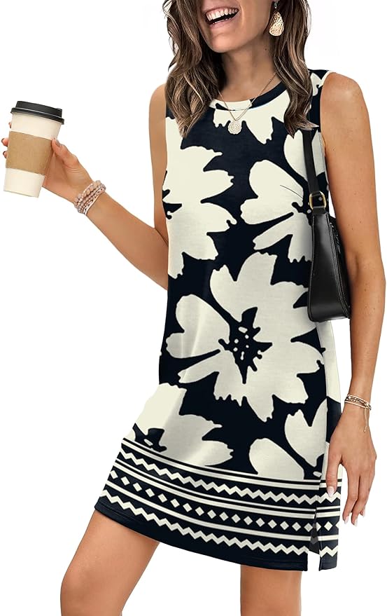 Black White Flower