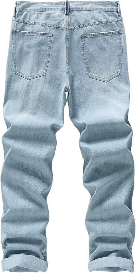 Ripped Light Blue