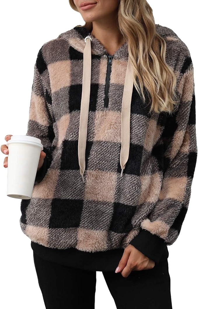 B Khaki Plaid