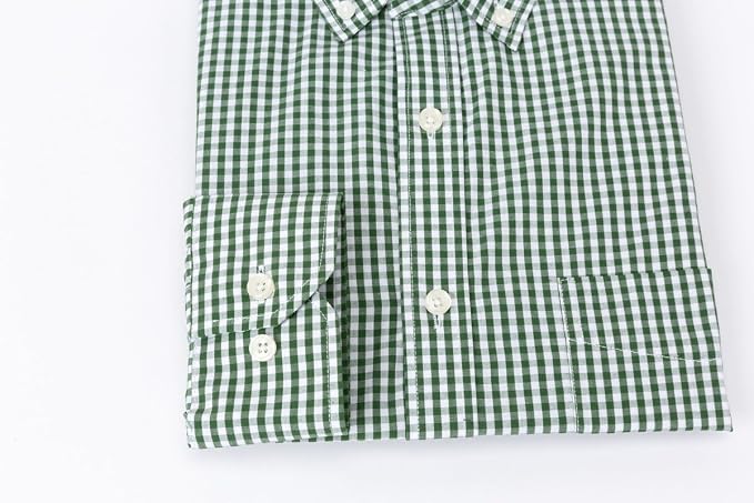 Green White Check 429