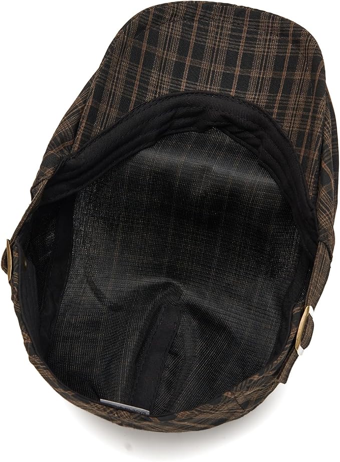 Plaid Black Brown