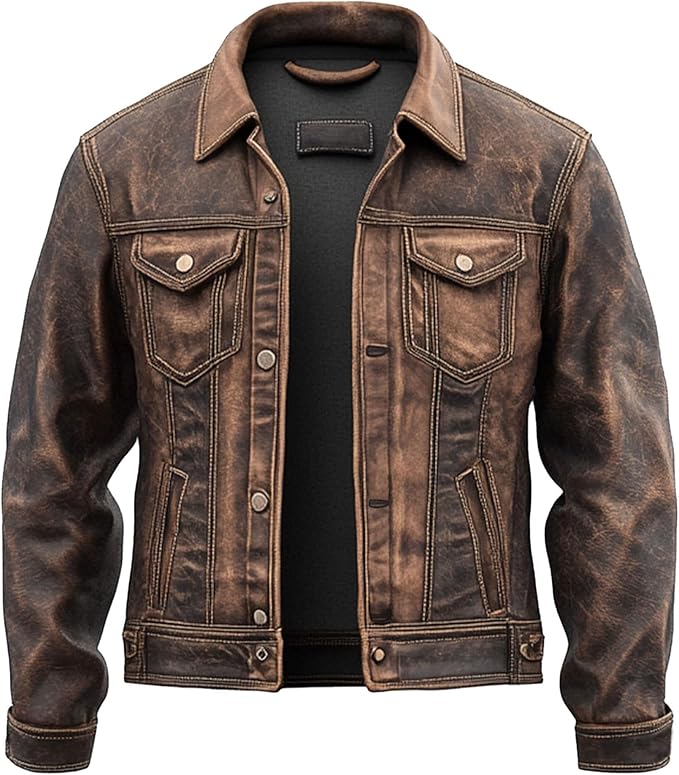 Distressed Brown