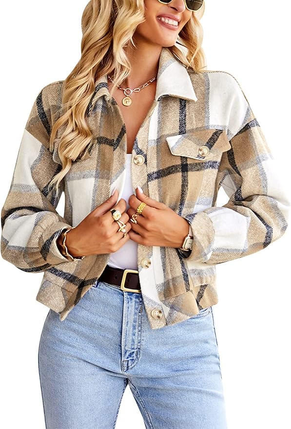 Plaid Khaki
