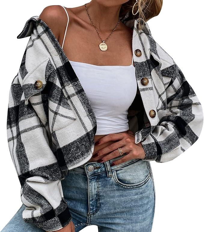 Plaid Black