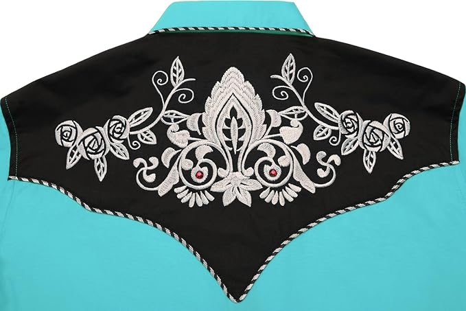 Lake Blue With Rhinestone