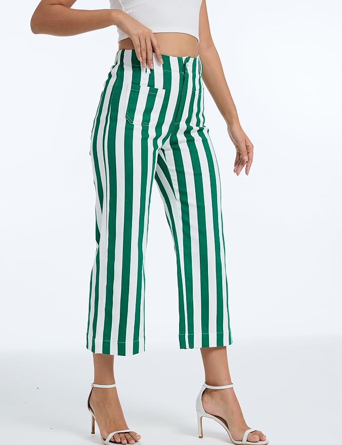 Broad Green Stripe