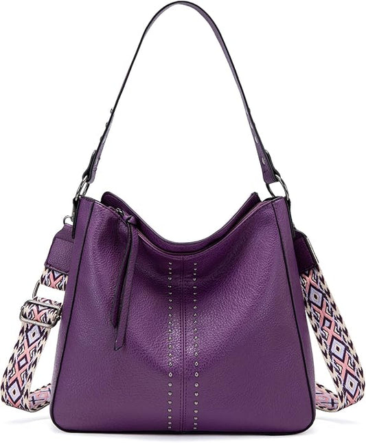 *Guitar Strap-purple