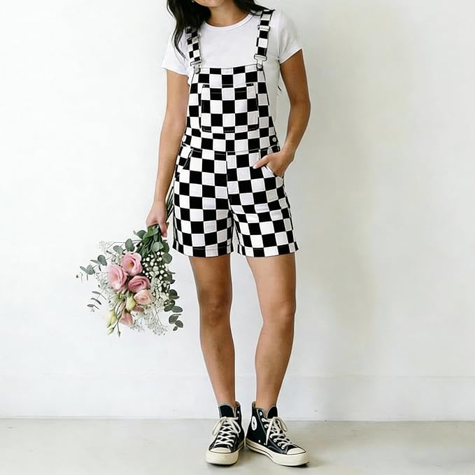 Black White Checkered