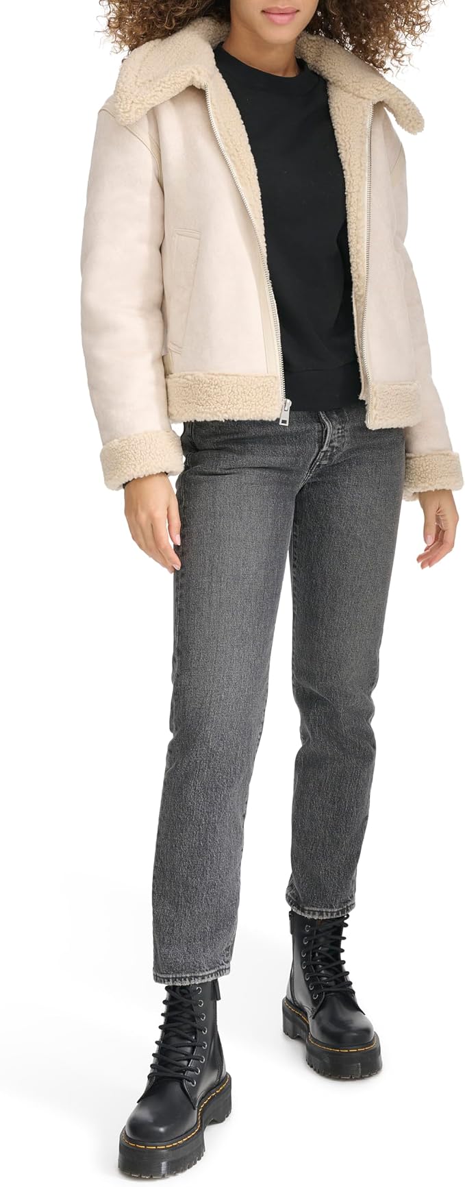 Almond Milk Faux Shearling