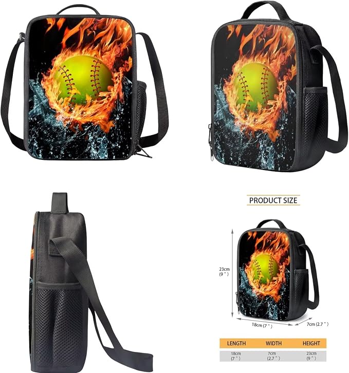 Baseball Water Fire