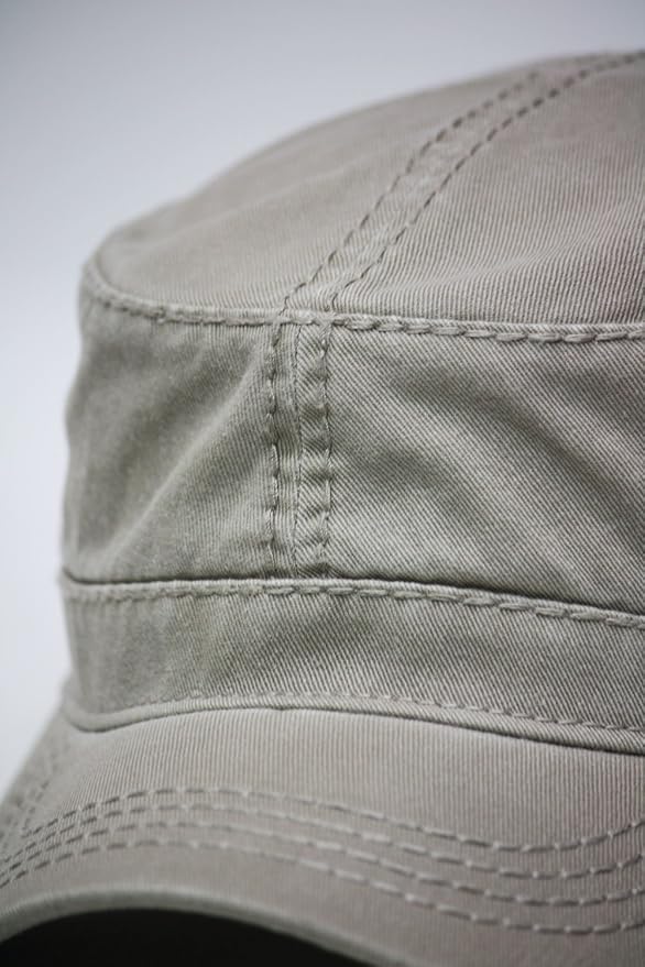 Dark Khaki Heavy Stitching