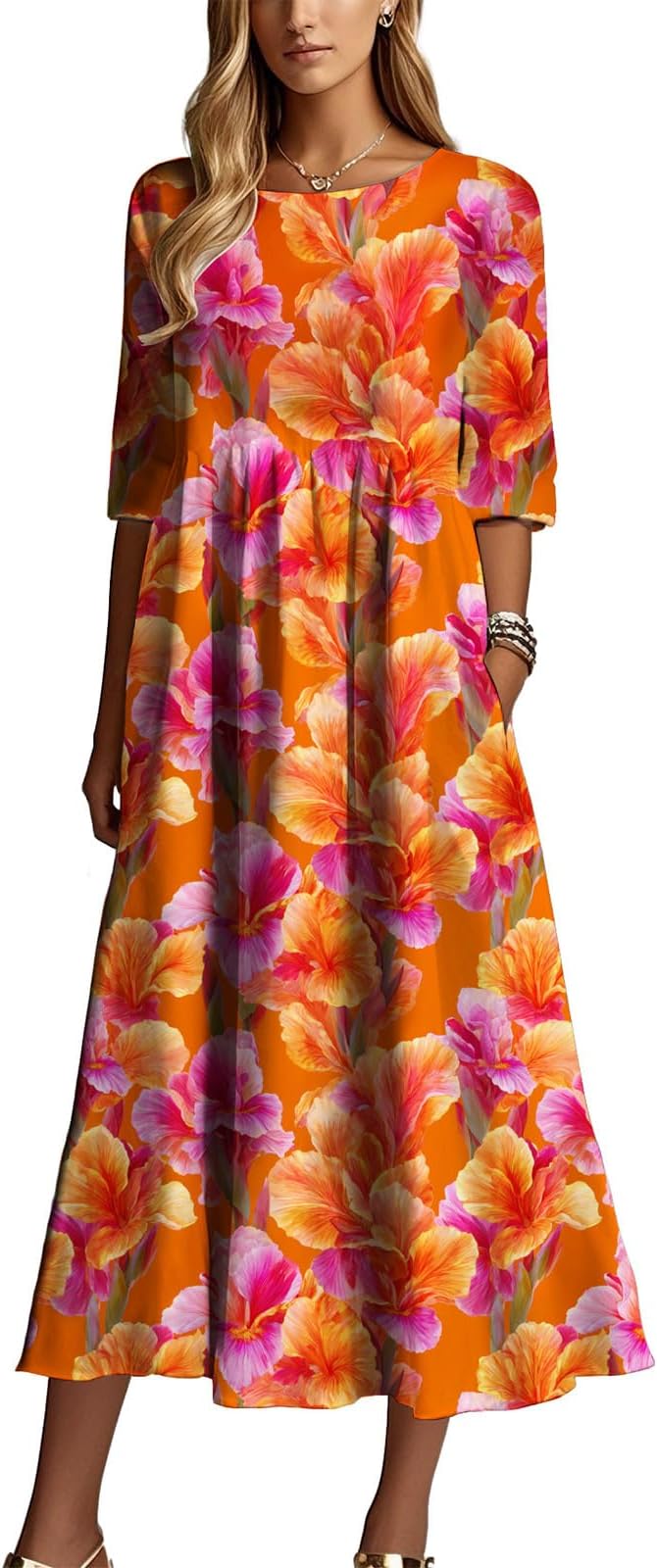 Floral Dress 02