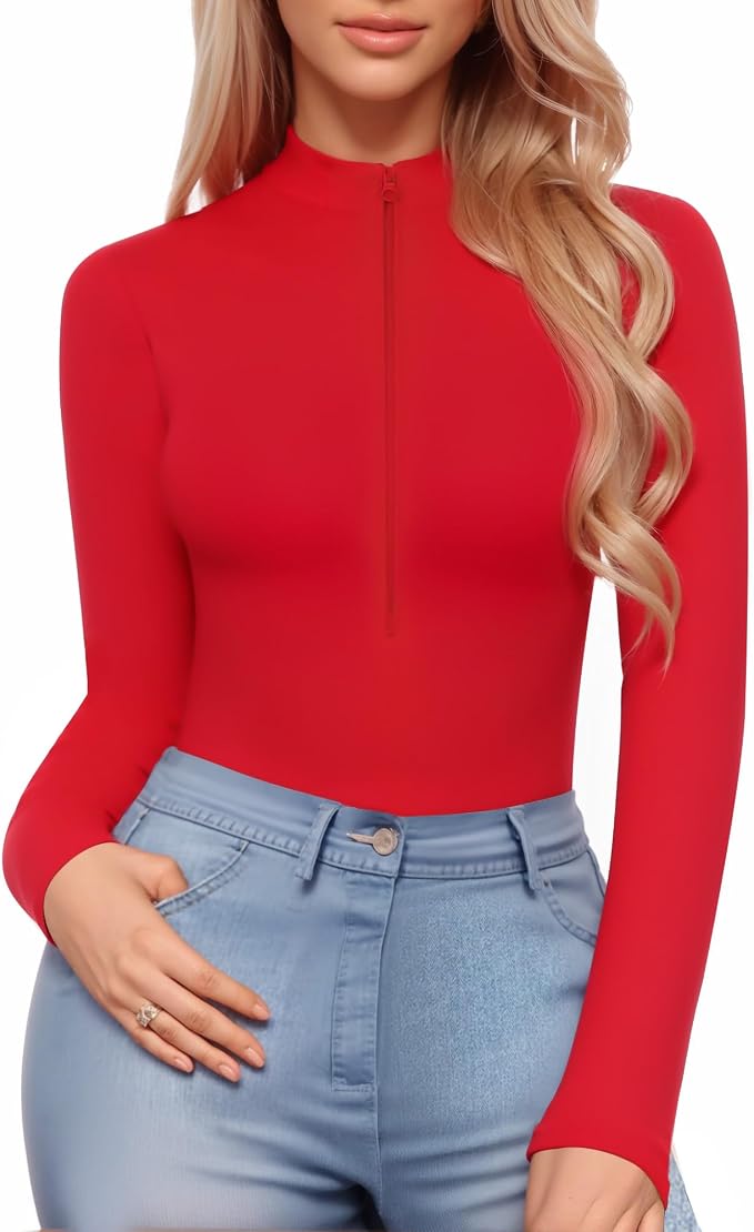 06-long Sleeve Red