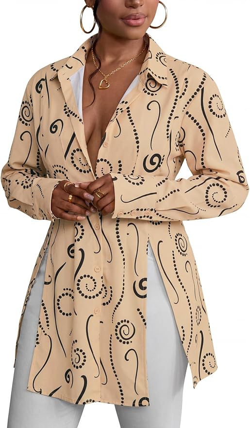 Dotted Line Khaki