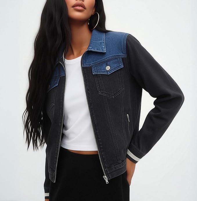 Black Jean Denim Jackets