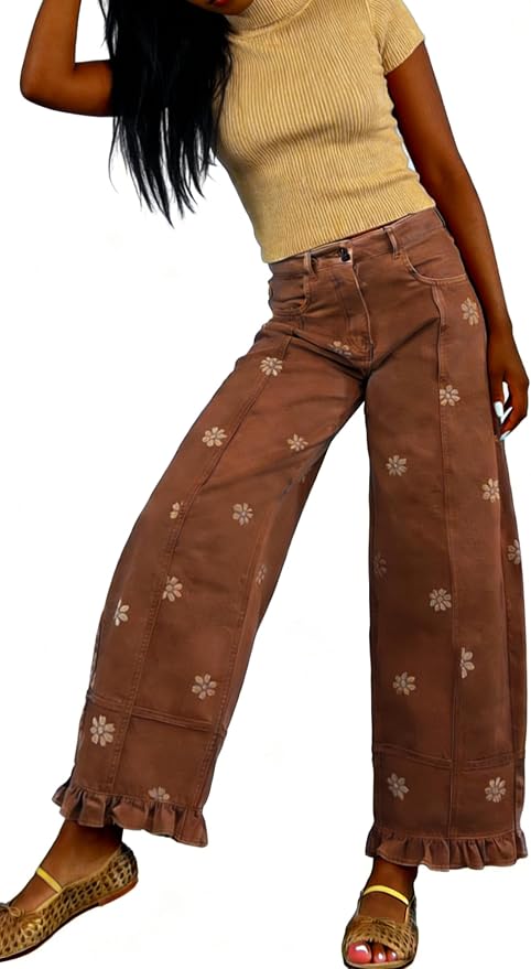 Brown Floral