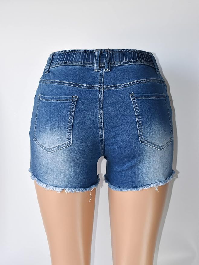 Blue With Drawstring