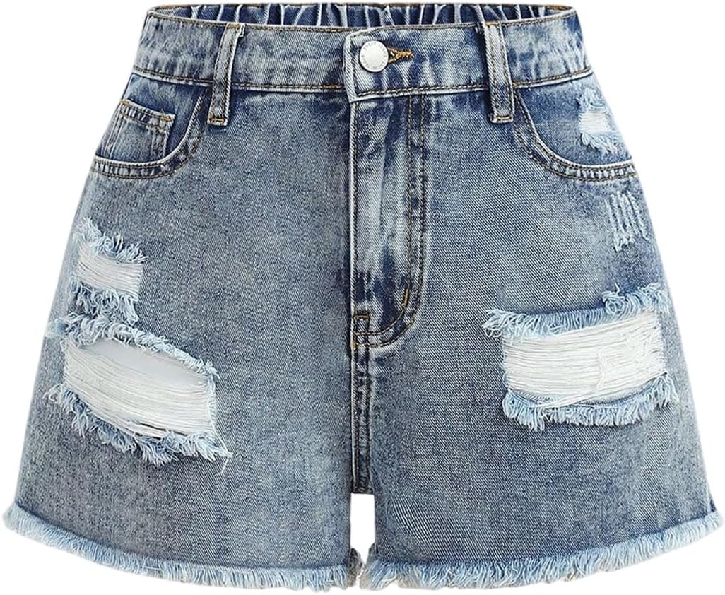 Light Wash Ripped