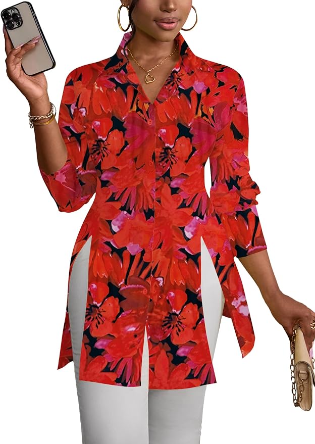 Floral Red