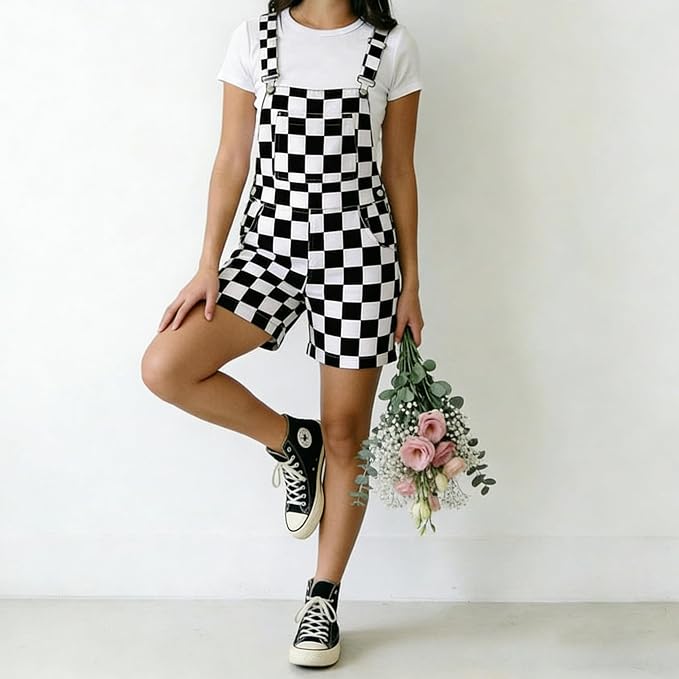 Black White Checkered