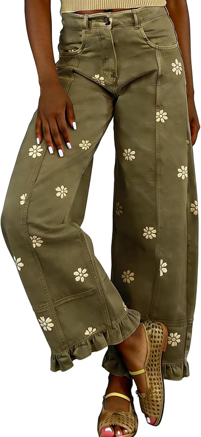 Army Green Floral