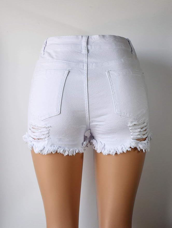 High Waist White