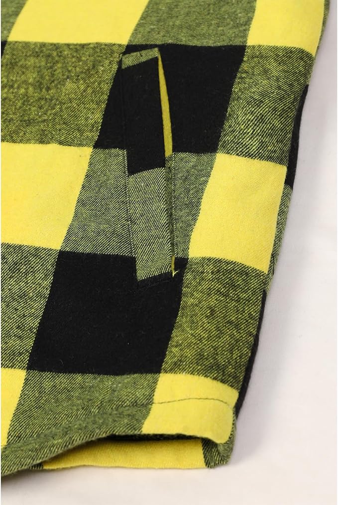 Sherpa Lined Yellow and Black