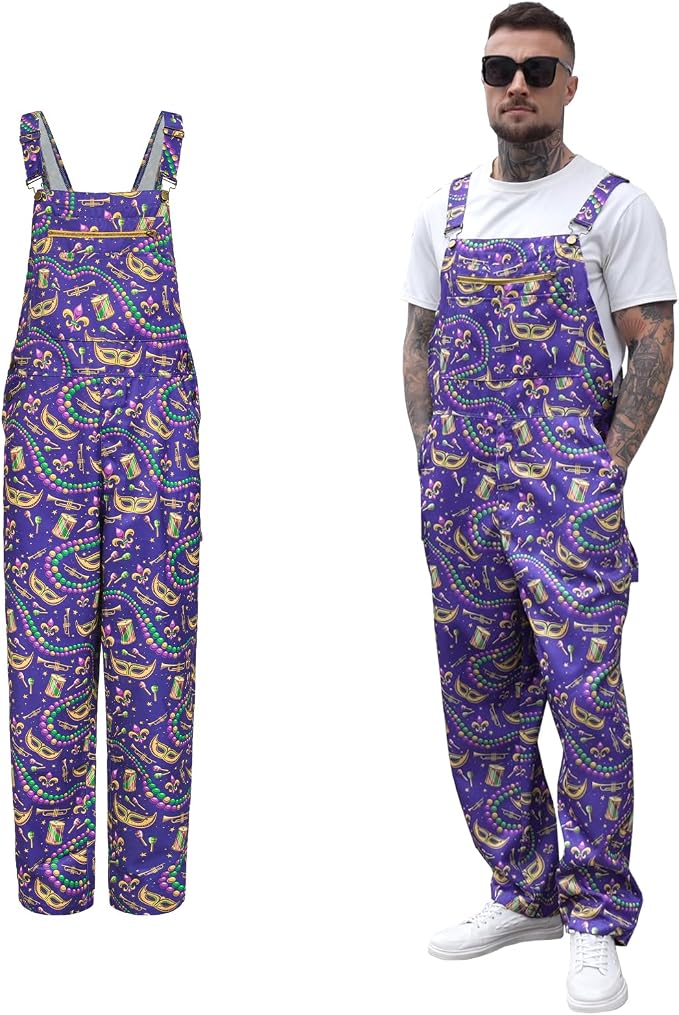 Purple Overalls