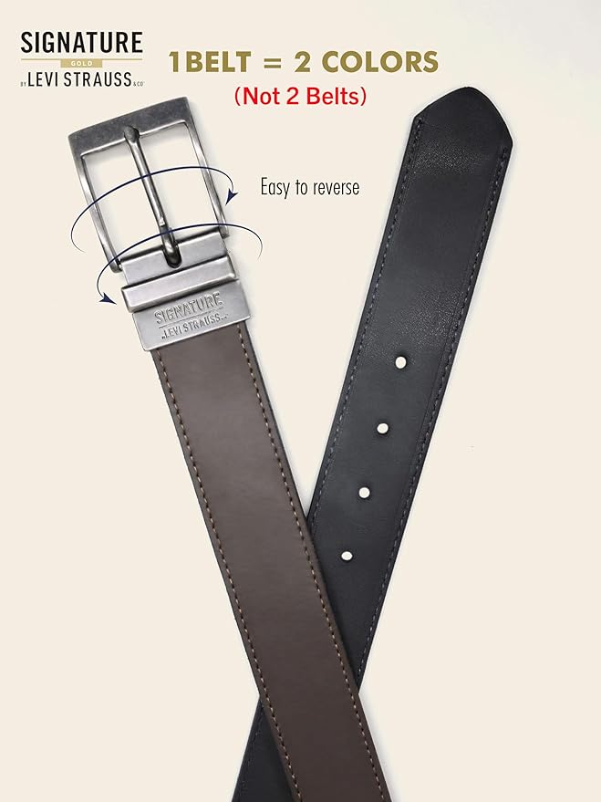 Brown / Black / Stitch Creased Edge