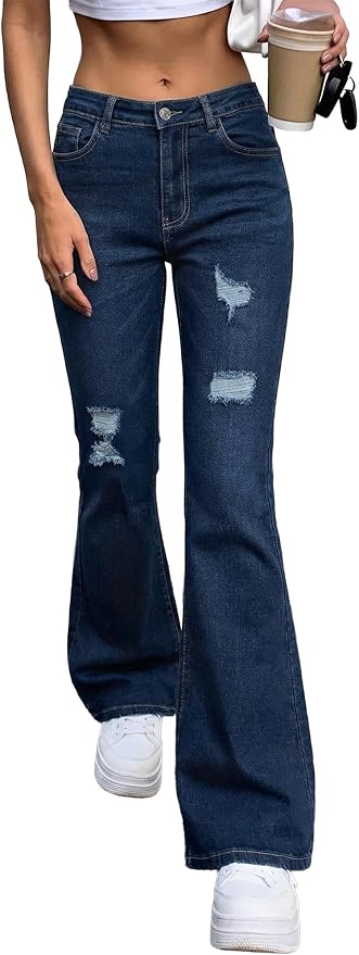 Mid Rise Dark Blue