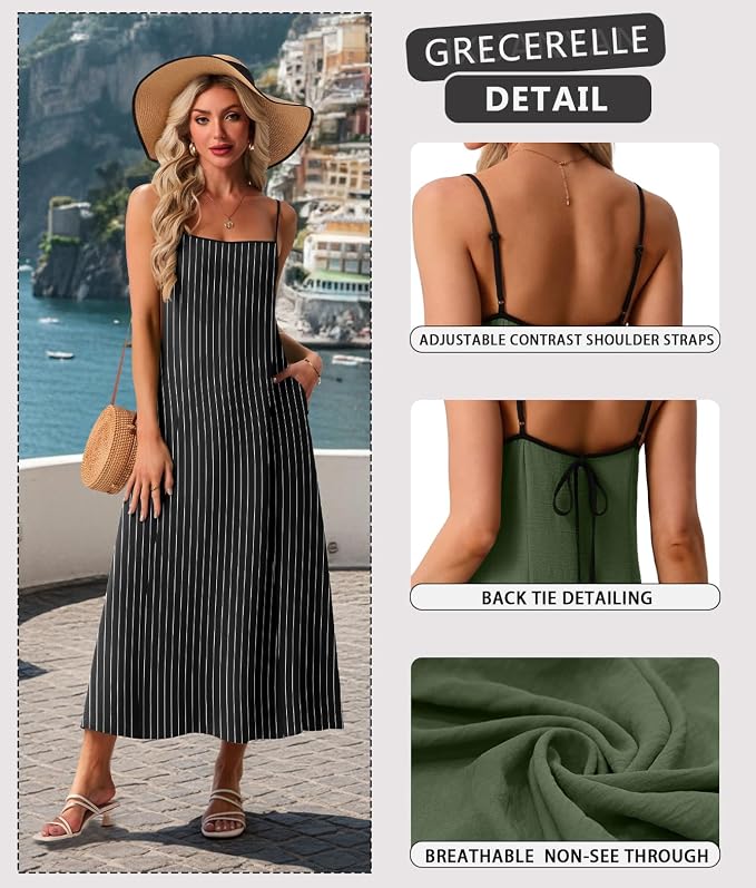 Striped Black