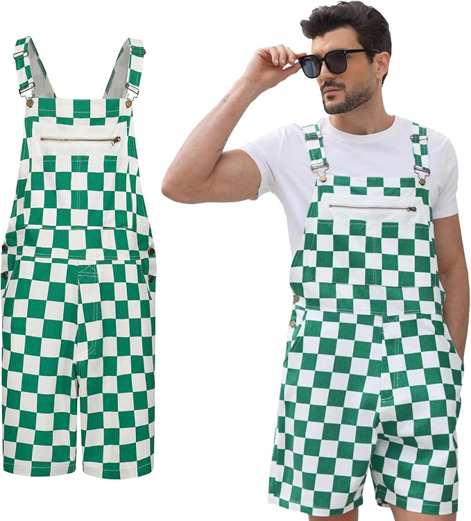 Green Overall-short