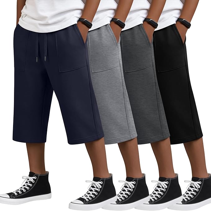 Navy Blue, Dark Gray, Light Gray, Black
