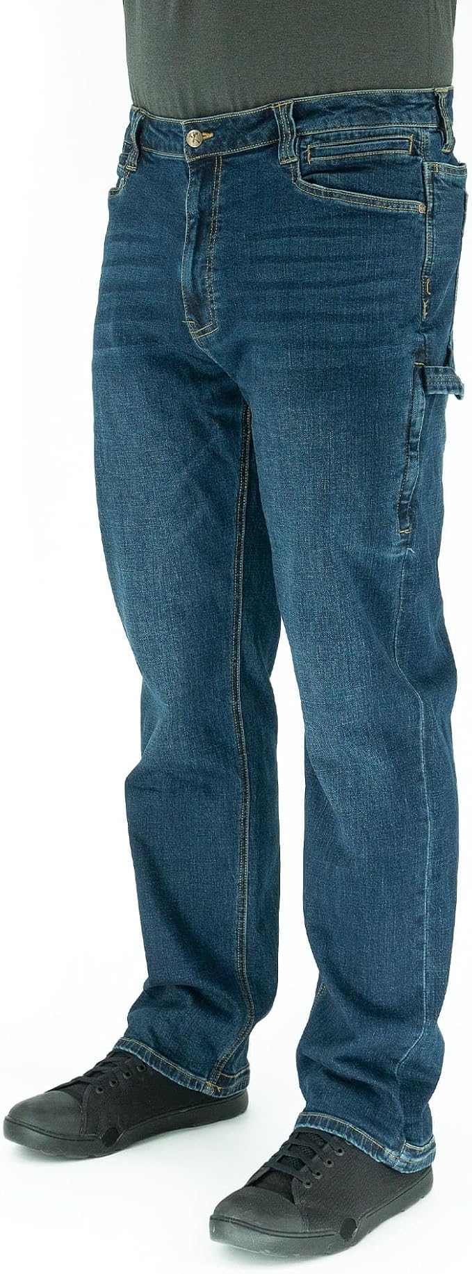 Relaxed Fit/Medium Wash