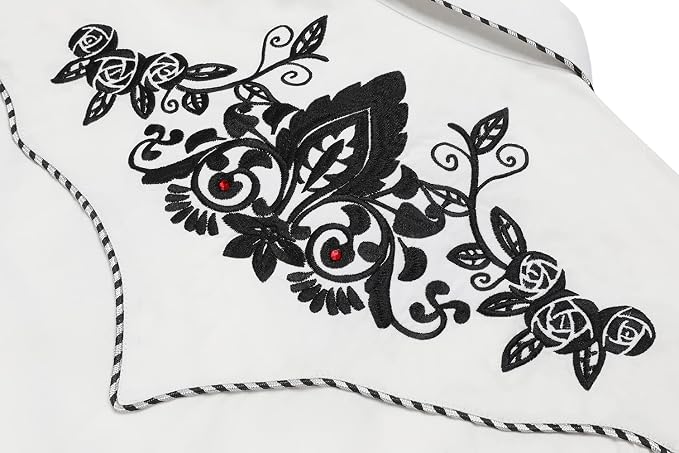 White With Rhinestone