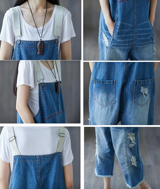 P49 Blue Jumpsuits
