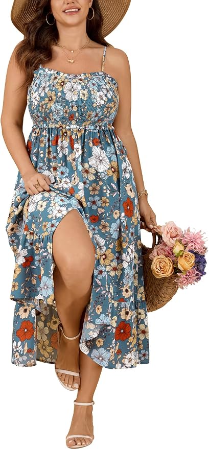 Blue Multi Floral