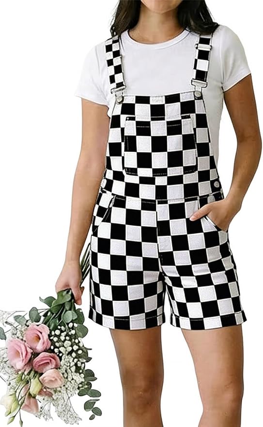 Black White Checkered